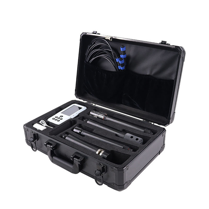 水溫、電導率、PH、氨氮、溶解氧、cod、濁度七參數水質分析檢測儀